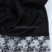 İNCİ DANTELLİ ŞAL SİYAH 40214 İNCİ DANTELLİ ŞAL SİYAH 40214