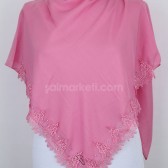 İNCİ DANTELLİ YAZMA PEMBE - 40149 İNCİ DANTELLİ YAZMA PEMBE - 40149