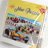 New Puzzle Yapboz Araba Yarışı -132 Parça