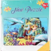 New Puzzle Yapboz Deniz Kızı -100 Parça