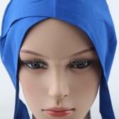 PAMUKLU EŞARP ŞAL BANDANA SAKS - 40069 PAMUKLU EŞARP ŞAL BANDANA SAKS - 40069