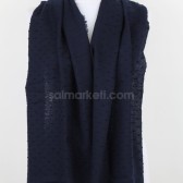 PONPONLU ŞAL LACİVERT 41734 PONPONLU ŞAL LACİVERT 41734