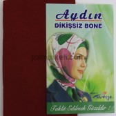 DİKİŞSİZ BONE - BORDO DİKİŞSİZ BONE - BORDO