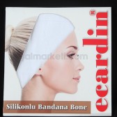 SİLİKONLU KAYMAZ BANDANA - BEYAZ 39929