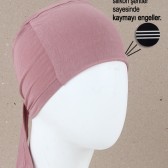 SİLİKONLU KAYMAZ BONE - KOYU PUDRA SİLİKONLU KAYMAZ BONE - KOYU PUDRA