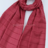 SİM ŞERİTLİ ŞAL - GÜL KURUSU 40944 SİM ŞERİTLİ ŞAL - GÜL KURUSU 40944