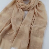 SİMLİ PULLU ŞAL - BEJ 39875 SİMLİ PULLU ŞAL - BEJ 39875