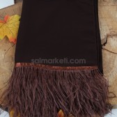 TÜYLÜ ŞAL KAHVE 41825 TÜYLÜ ŞAL KAHVE 41825