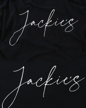 JACKİE'S LOGO NAKIŞLI POLAR ŞAL