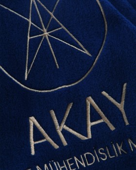 AKAY LOGO NAKIŞLI POLAR ŞAL