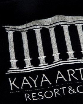 KAYA ARTEMİS OTEL LOGO NAKIŞLI POLAR ŞAL