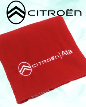 CİTROEN LOGO NAKIŞLI POLAR ŞAL