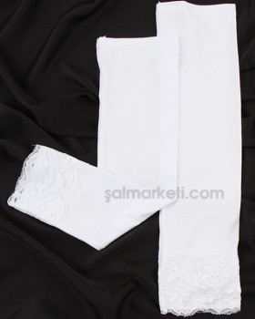 TESETTÜR DANTELLİ KOLLUK MODELLERİ
