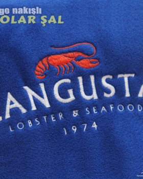 LANGUSTA LOGO NAKIŞLI POLAR ŞAL