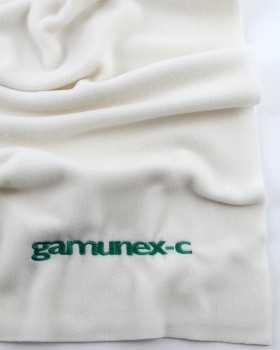 GAMUNEX-C LOGO NAKIŞLI POLAR ŞAL