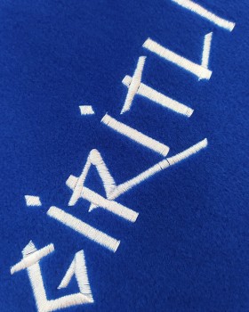 GİRİTLİ RESTORAN, LOGO NAKIŞLI POLAR ŞAL