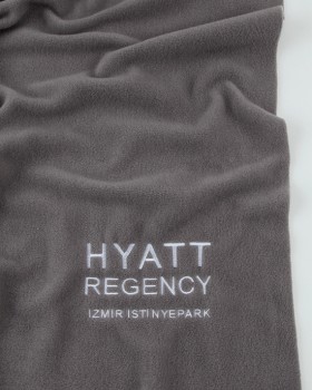HYATT LOGO NAKIŞLI POLAR ŞAL
