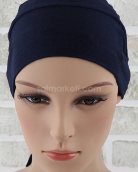 SİLİKONLU KAYMAZ BONE LACİVERT
