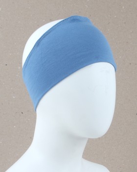 KAYMAZ SİLİKONLU BANDANA BEBE MAVİSİ