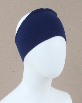 KAYMAZ SİLİKONLU BANDANA KOYU İNDİGO