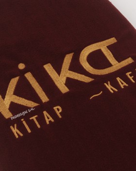 Kİ KA KİTAP KAFE NAKIŞLI POLAR ŞAL