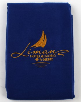 LİMAN HOTEL LOGO NAKIŞLI PASHMİNA ŞAL