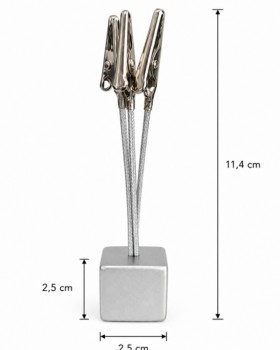 METAL KLİPSLİ KÜP NOT TUTACAĞI