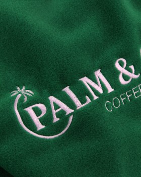 PALM & CO. LOGO NAKIŞLI POLAR ŞAL