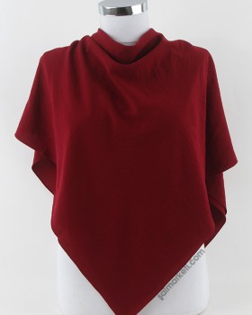 PAMUK CAZ EŞARP BORDO