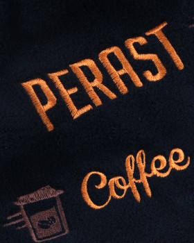 PERAST COFFEE LOGO NAKIŞLI POLAR ŞAL