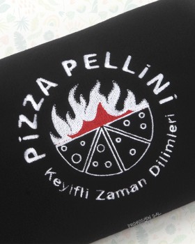 PİZZA BELLİNİ NAKIŞLI POLAR OMUZ ŞALI