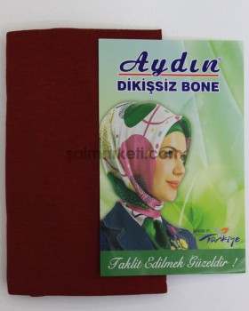 DİKİŞSİZ BONE - BORDO