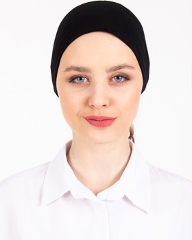KAYMAZ SİLİKONLU BANDANA SİYAH
