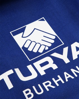 TURYAP BURHANİYE LOGO BASKILI KALIN PASHMİNA ŞAL