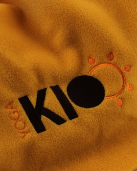 YOGA KİO LOGO NAKIŞLI POLAR ŞAL