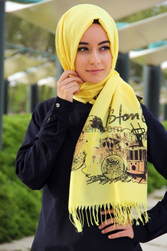 RENK DEĞİŞTİREN ŞAL SARI 27780