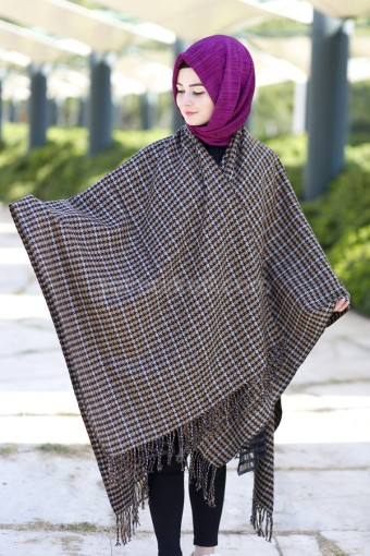 KAZAYAĞI DESENLİ PANÇO 37863