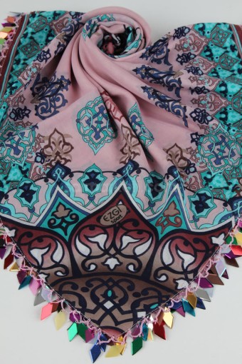 RENKLİ PULLU YAZMA 38335