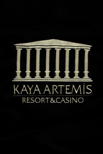 KAYA ARTEMİS OTEL LOGO NAKIŞLI POLAR ŞAL