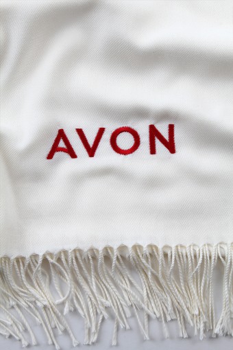 AVON LOGO NAKIŞLI KALIN PASHMİNA ŞAL