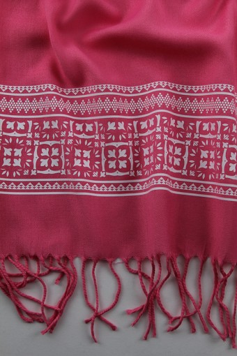 BASKILI PASHMİNA ŞALLAR