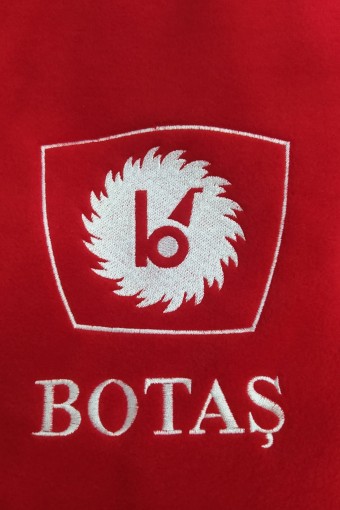 BOTAŞ LOGO NAKIŞLI POLAR ŞAL