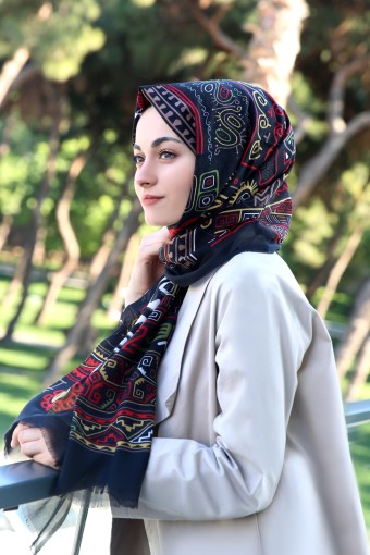 FİVE 5 DİJİTAL PAMUKLU ŞAL 39681