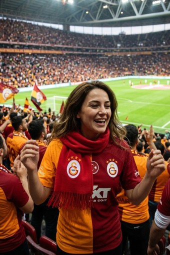GALATASARAY RAMS NAKIŞLI PASHMİNA ŞAL