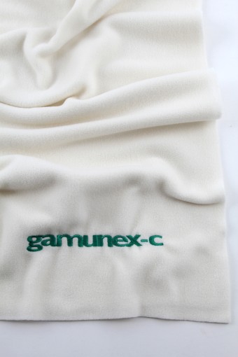 GAMUNEX-C LOGO NAKIŞLI POLAR ŞAL