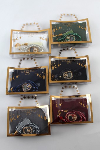 HAC, UMRE VE ÖZEL GÜNLER İÇİN HEDİYELİK EŞARP, ZİKİRMATİK, TESBİH SETİ