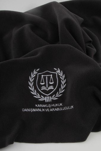 KARAKUŞ HUKUK LOGO NAKIŞLI POLAR ŞAL KARAKUŞ HUKUK LOGO NAKIŞLI POLAR ŞAL