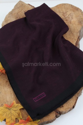 MONOGRAM ŞAL MÜRDÜM 41234