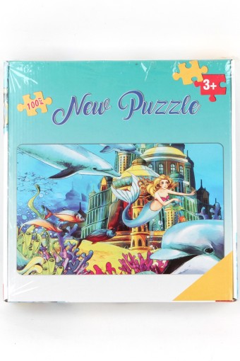 New Puzzle Yapboz Deniz Kızı -100 Parça