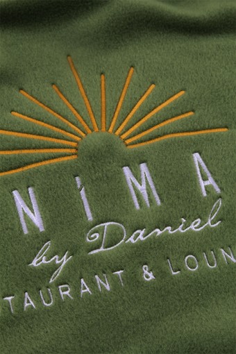 NİMA RESTAURANT LOGO NAKIŞLI POLAR ŞAL
